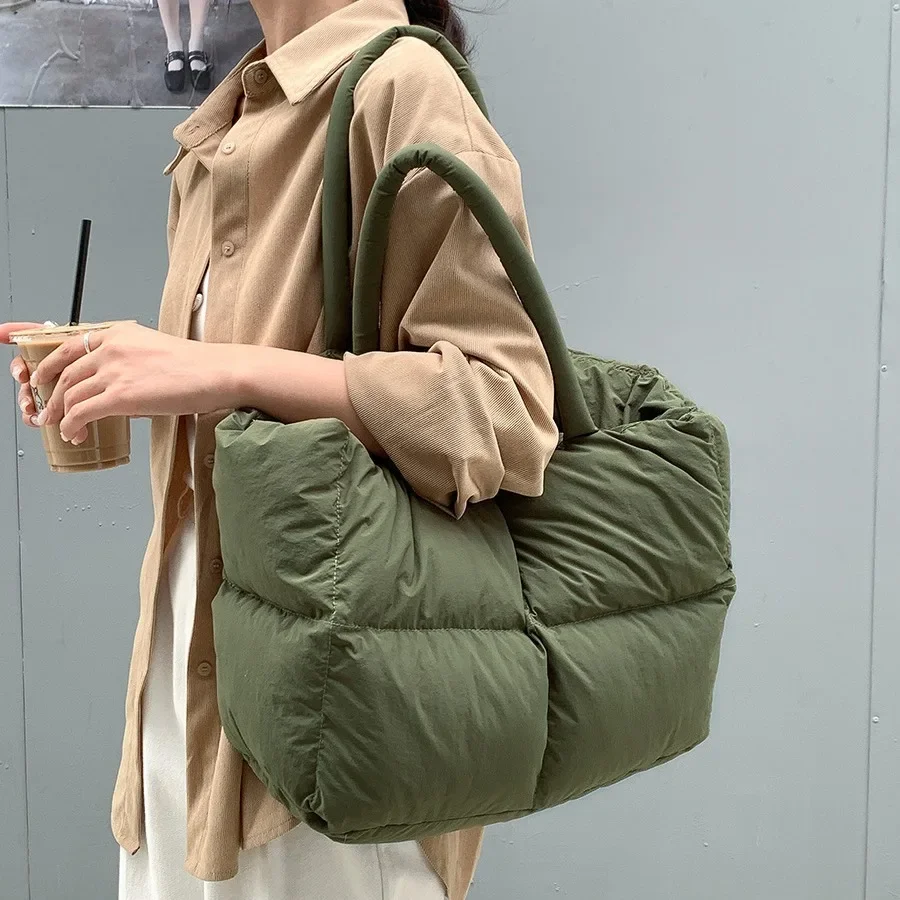 Luxury Bags Tote - Grand fourre-tout rembourré en coton pour