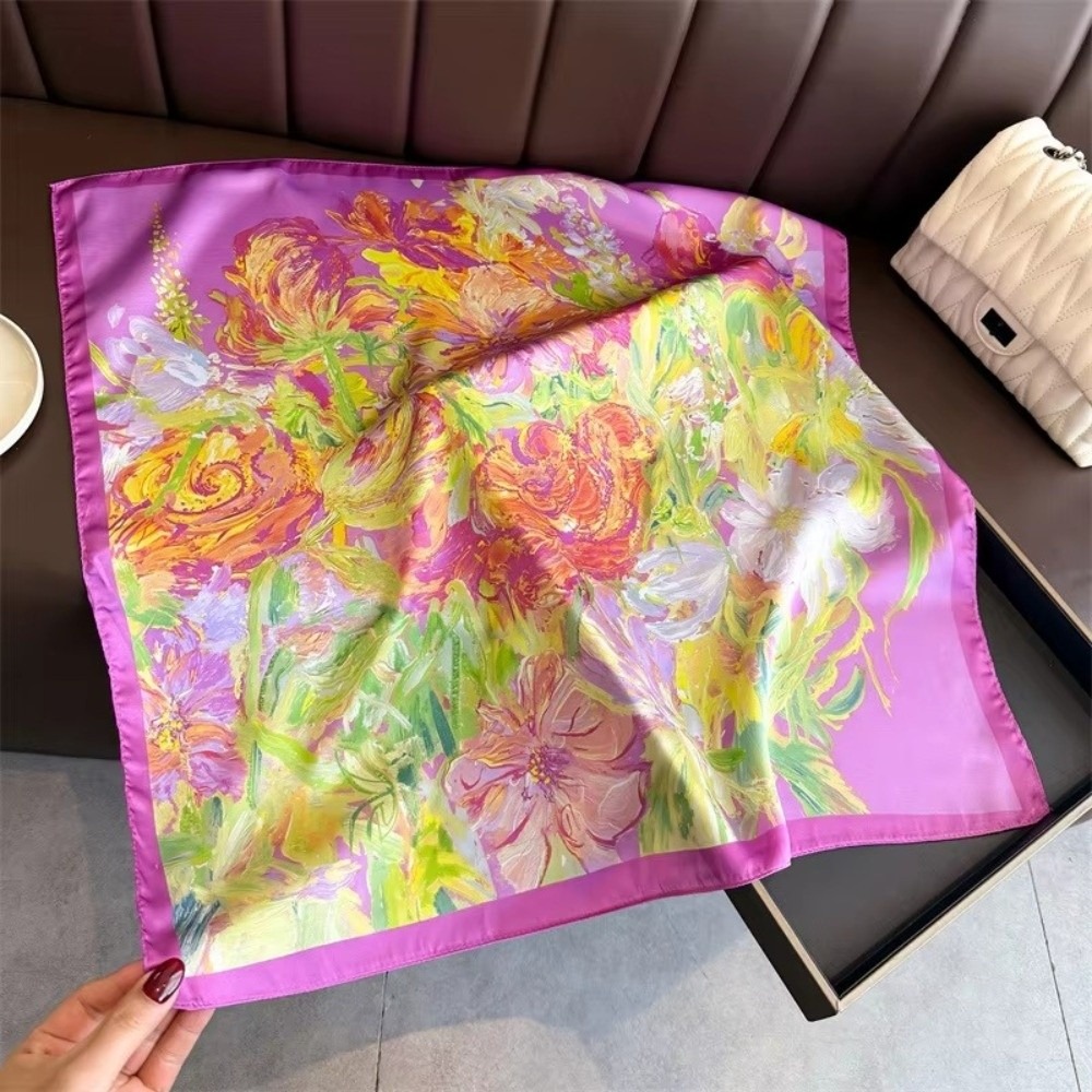 Luxury Bags China - Foulard carré de luxe 70 cm
