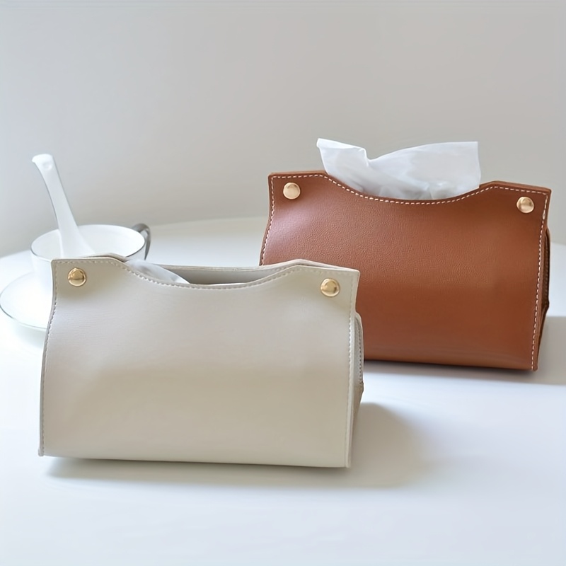 Luxury Bags - Boîte à mouchoirs en cuir de