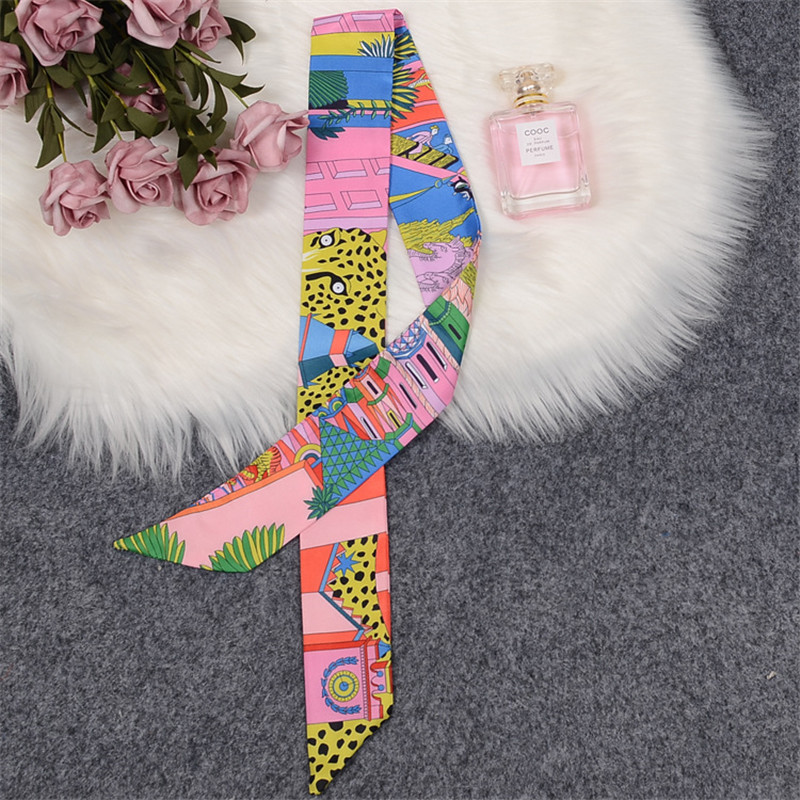 Animal Town – Foulard léopard  - Luxury Bags Made avis et prix